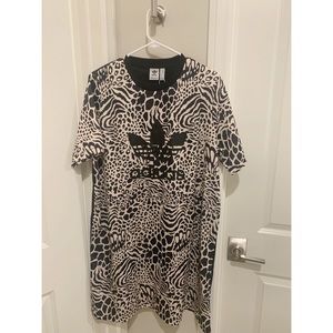 Adidas Dress in Zebra Print